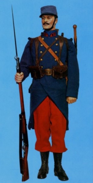 L'uniforme du Fantassin en 1914