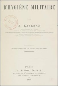 Traité d'hygiène Militaire par Alphonse Laveran