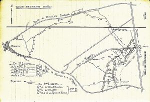 L’attaque du 24 avril 1915 route de Mouilly-St Rémy
