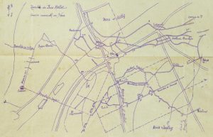 Aménagement des tranchées au ‘’Bois d’Ailly’’ dès le 06 mai 1915